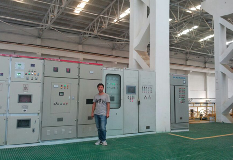 高压软启动装置在引风机上的应用 现场 高压软启动装置在引风机上的应用(图1)